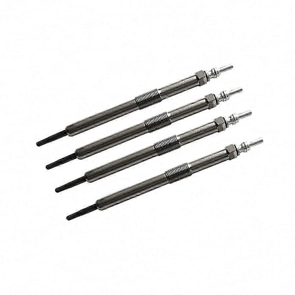 4 stk. Turbo Heater Gløderør kompatible med Actyon & Sports 6641590001 A6641590001 Silver