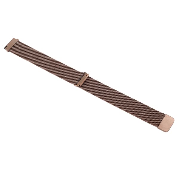 Urrem i rustfrit stål 18 mm armbåndsrem til Huawei GT2 Smartwatch Rosaguld