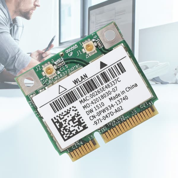 Dual Band 300Mbps Mini PCI-E trådløst nettverkskort for Dell E4200 E5500