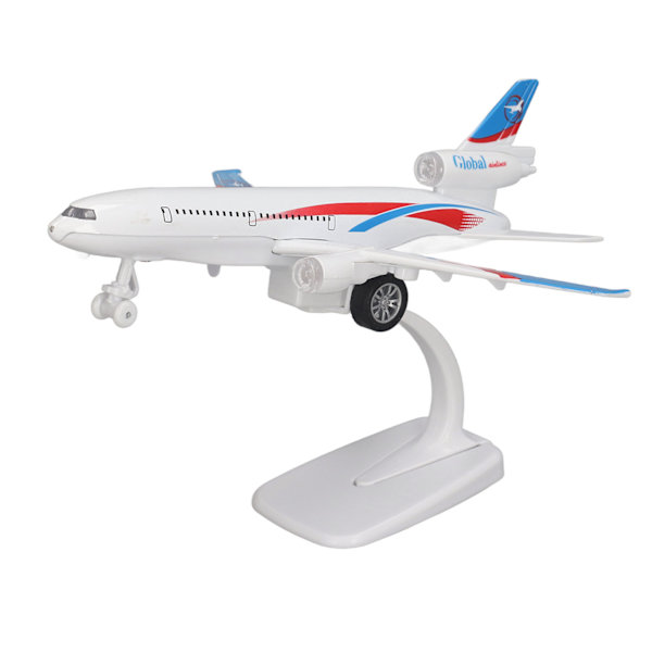 Flyveplansmodel Simulering Træk Tilbage Funktion Lyd og Lys Legering Diecast Flyveplansmodel Legetøj til Samlingspresenter