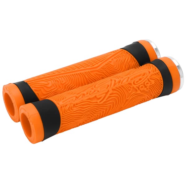 MTB Cykelstyr Silicone Greb Flade Styr Cykel Bar End Propper Greb Dækning Greb Orange
