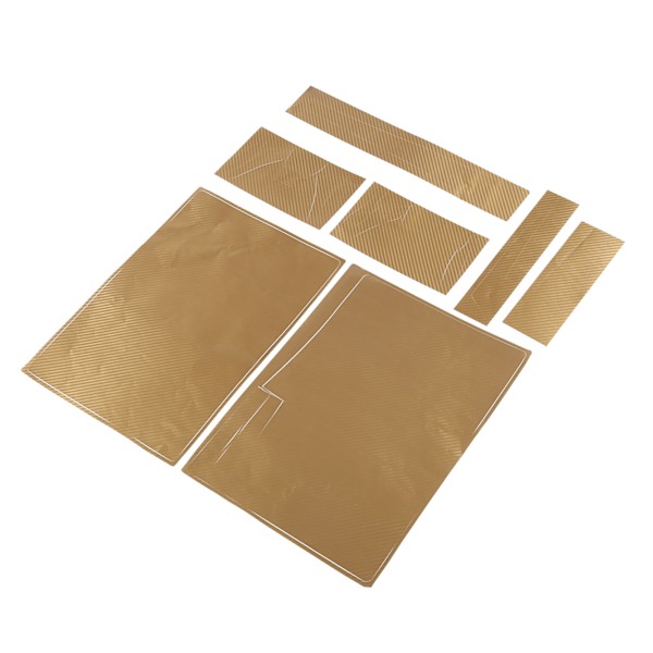 Kontroller Gamepad Beskyttende Klistremerke Spillkonsoll Skin Dekor Deksel for PS5 Gull