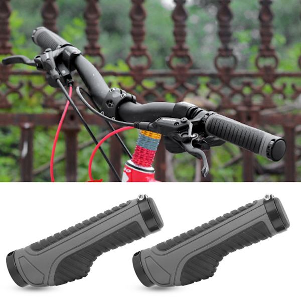 Et par Gummi Cykel Styr Ergonomi Lås Håndtag Greb Antislip Cykel Håndtag