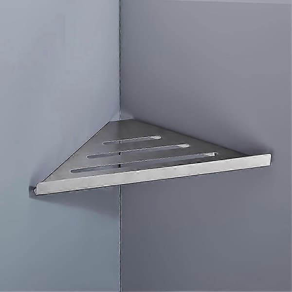 SUS304 rustfritt stål baderomshyllehylle rustfri veggmontering[LD] Grey