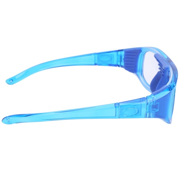 Stødsikkert PC Sports Basketball Briller Aftageligt Hovedmonteret Beskyttelsesbriller(blå )