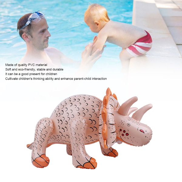 Simulation Dinosaur Model Barn Pool Party Uppblåsbar Dinosaur Toy Pedagogisk Toy#1
