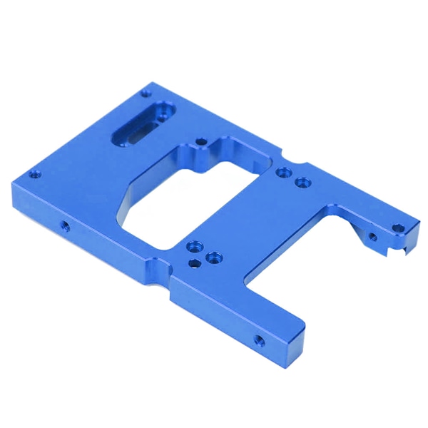 För WPL-system 1:16 RC-bil metallstyrmotor Servo Fästfäste för basfäste blå