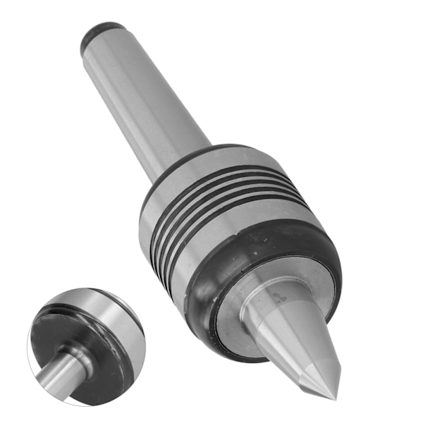Live Center Kiertävä Morse Taper Tailstock Sorvi Puuntyöstökoneen Tarvikkeet MT2-5 Ura