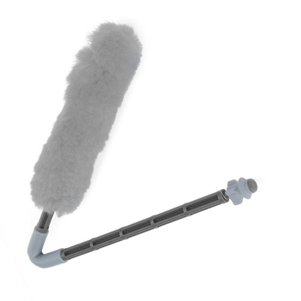 Ull Paintball Barrel Enkel bomullspinne Squeegee Buffer Rengöringstillbehör (grå)