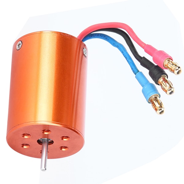 3800KV metallmotor 2838 RC tillbehör Passar för 1/12 1/14 RC bilbåt 2,3 mm axel