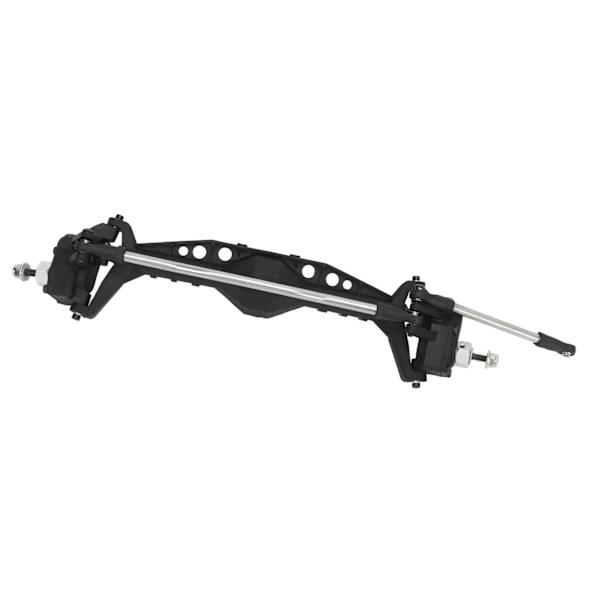 RC Crawler Bil Foraksel Nylon og Stål Sort RC Portal Foraksel til Axial Capra 1.9 1/10 UTB Klatrebils