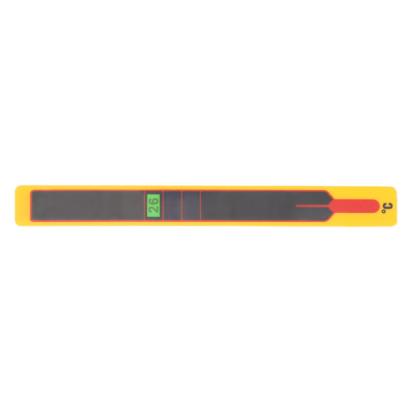 StickOn Digital Termometer Stripe Akvarium LCD Selvklebende Fiskedam Termometer Klistremerker (Termometer)