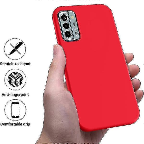 Bestselgende flytende silikondeksel til Nokia G22_cdb1 Red