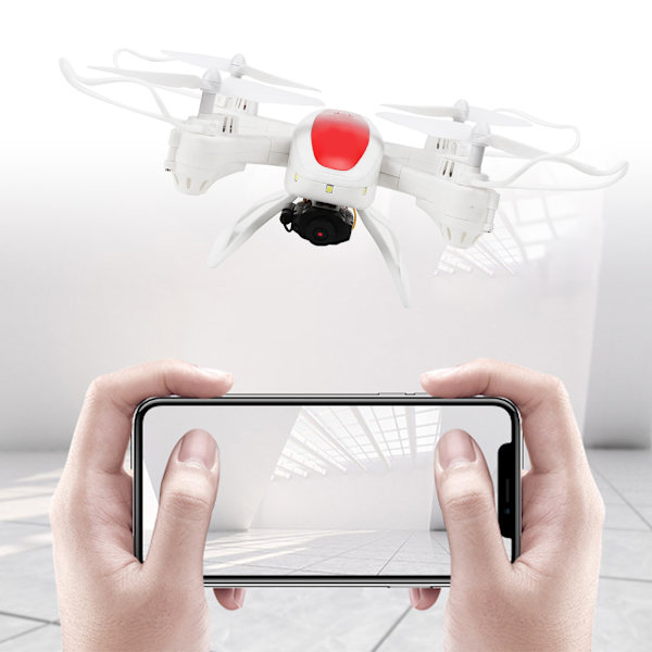 5 MP 2,4 GHz HD-drone Kaukosäädin Taittuva ammattimainen ilmakuvauksen QuadcopterValkoinen