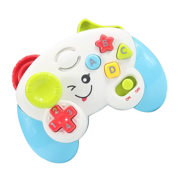 Baby Game Controller Musical Light Effect Educational Remote Toy for Infants Toddlers