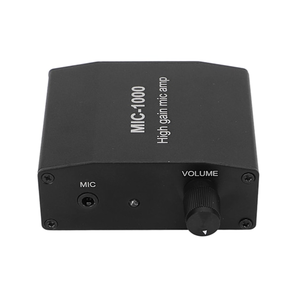 Mikrofonförstärkare Mic Audio Amp High Gain 1000 Times Amplification Accessory Set Kit
