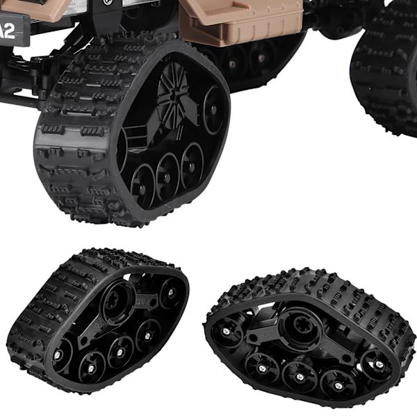 4 kpl RC-auton renkaat Kumirenkaat Rautakäyttöön WPL 1/16 RC-sotilaskuorma-autolle
