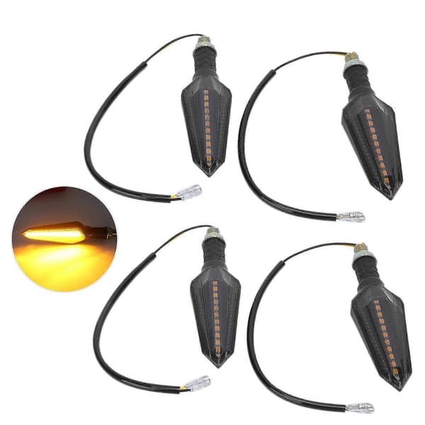 12LED blinklys 12V ingen stråling til motorcykelmodifikation reservedele