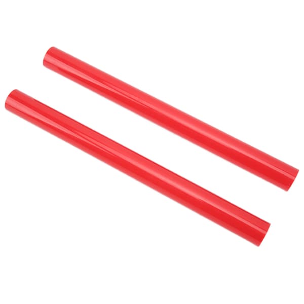 2pcs Car Grille Striped PVC Rust-Resistant Decorative Replacement for X3 Series 2011-2018 Red