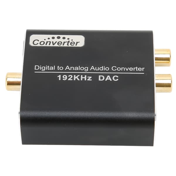 Digital til analog lydkonverter Digital optisk koaksial til analog RCA lydadapter til TV til boks til PS3 til PS4