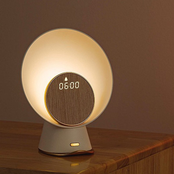 Månljussensor Nattljushögtalare Trådlös väckarklocka Bluetooth-högtalarsensorlampa