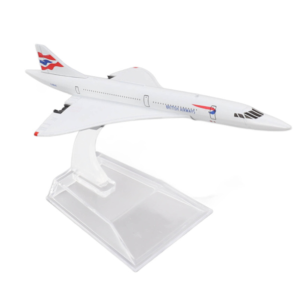 Flyveplansmodel Dekoration Samleobjekt Luftfart Die-Cast Flyveplansmodel til Børn Voksne Skrivebord