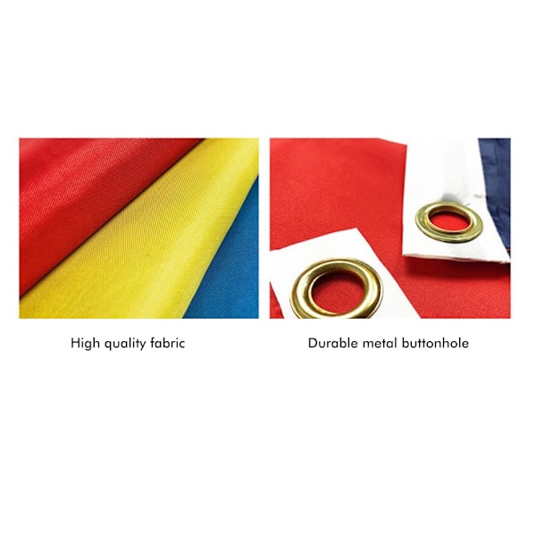 Färgglad Fredsflagga Polyester Pacifistflagga 90 X 145 cm Fredsbannerflaggor för trädgårdsbalkong utomhus