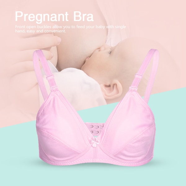 Bomuld foran åben ammebh gravid ammebh (Rosa38/85)