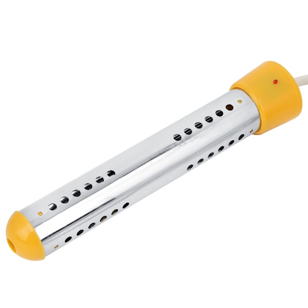 1,5 m 2000W Højtydende Vandvarmer med Beskyttelsesdæksel AU-stik 220-240V (Gul (Ikke automatisk slukning) )