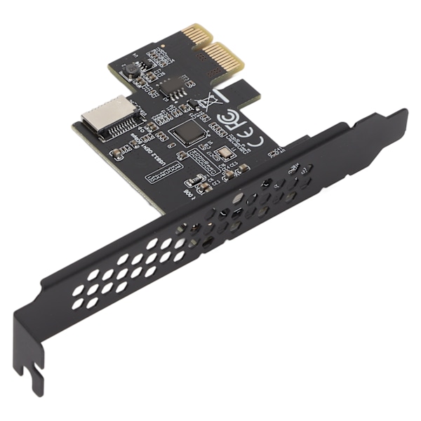 USB3.2 PCI E Riser-kort Keramiset kondensaattorit Kaksinkertainen suojaus Nopea siirtonopeus PCI E -tyyppi E Riser-kort PC:lle Musta