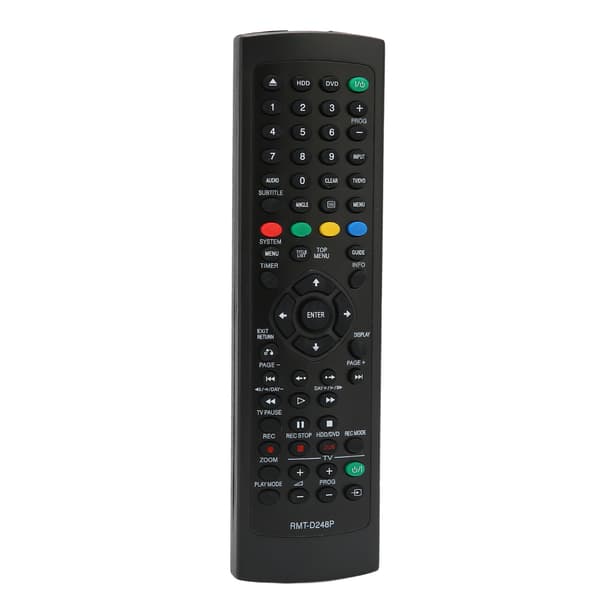 Fjernkontroll Multifunksjonell Erstatning DVD HDD Opptaker Fjernkontroll for RMTD248P