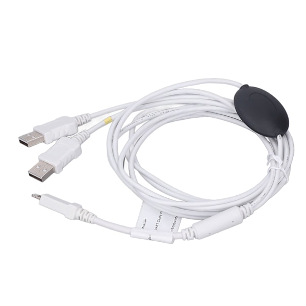 DCSD USB Flash Engineering Kabel Realtidsdetektering Mobiltelefon Testkabel til iPhone 6S X Sort