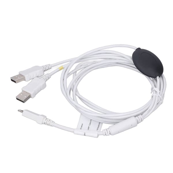 DCSD USB Flash Engineering-kabel sanntidsdeteksjon mobiltelefontestledning for iPhone 6S X svart