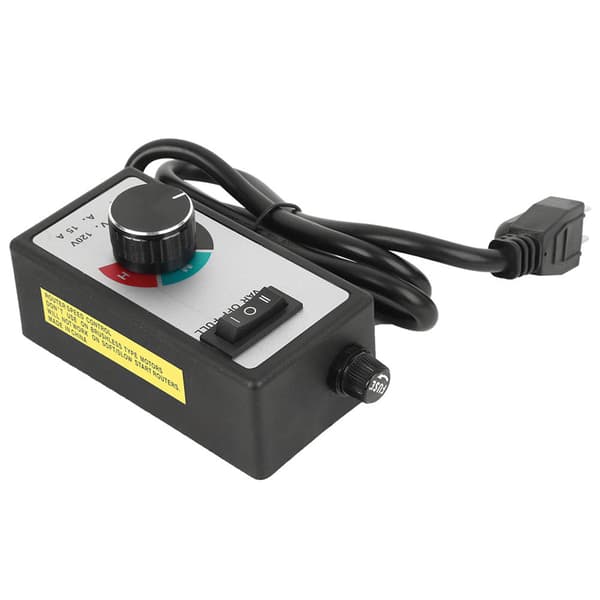Variabel blæserhastighedsregulator 1800W til hydroponisk inline blæserudstødning US-stik 110V (1-meter kabel) 1-meter kabel