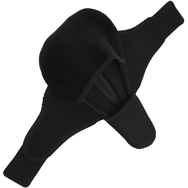 Polkupyörän satulanpäällinen Sieni Silikoni Pyörä AntiSlip Hollow Satula Pehmustettu Tyyny Musta(S)