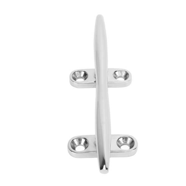 Bådslipsklampe Åben bund Heavy Duty 316 rustfrit stål Bådslips med monteringsskruer til marinebådsdæk SS316‑5 tommer