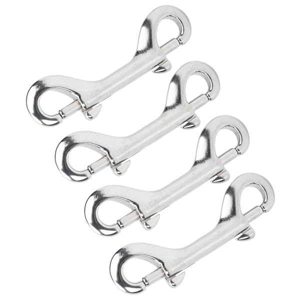L100MM 316 rustfritt stål dobbel-endede karabinkroker med dobbel-endede karabinkroker