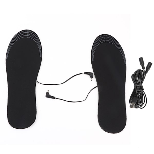 Unisex elektriska uppvärmda sulor Varma skoinsatser för skor Boot Keep Warm Shoe Pad（41‑46）