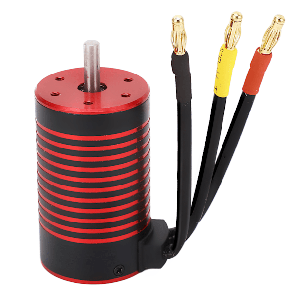 Aluminiumlegering 3660 borstlös motor för 1/8 1/10 fjärrkontroll biluppgraderingsdelar 2600KV
