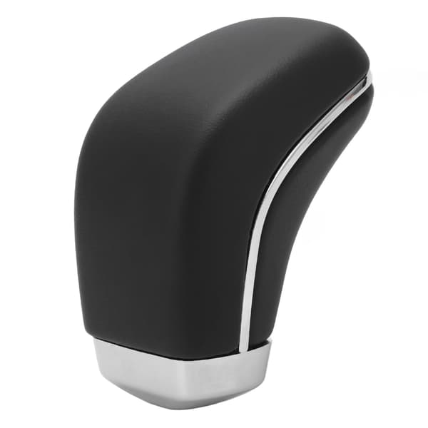 Automatisk gearknop til bil, mat sort kunstlæder, blank base, erstatning for 4Runner Avalon Camry