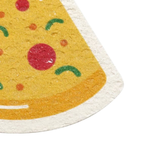 Söpö piirretty painatus Kompressoidu selluloosa Sieni Pesusieni Keittiön puhdistusvarusteet pizzan pesuun