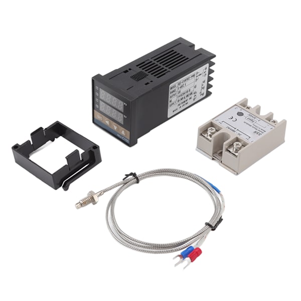 Digital PID-termostatkit Hurtig Respons Kyllingehus LED Temperaturregulator Temperatursensor Relæmodul 25A