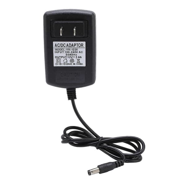 12V 2.5A strømadapter 5.5x2.5mm DC-strømkabel for LED-skjermer høyttalere sikkerhetssystem US Plug