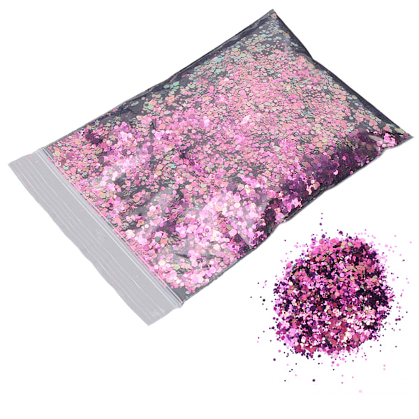 Nagelpaljetter Pulver Blandade Flingor Sparkling Glitter Nail Art Dekoration Sparkles 50gXC004B
