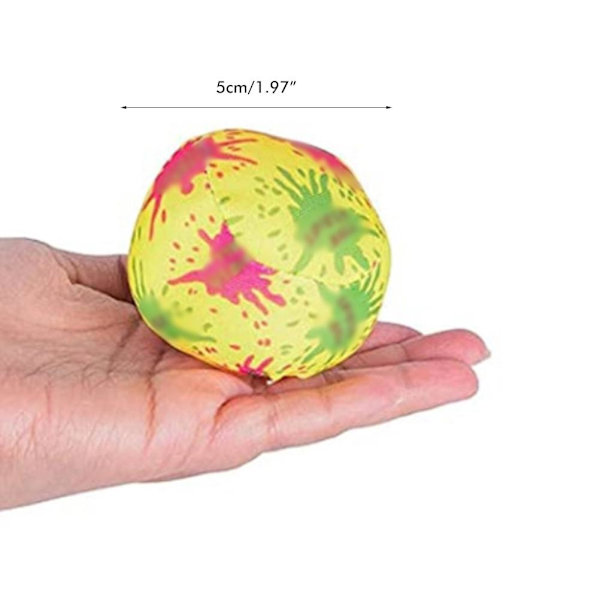 24st 5 cm vattenstänkboll Sportleksaker Utomhus blötläggning Återanvändbara leksaker Barn Flerfärgad vattendukboll Leksaker