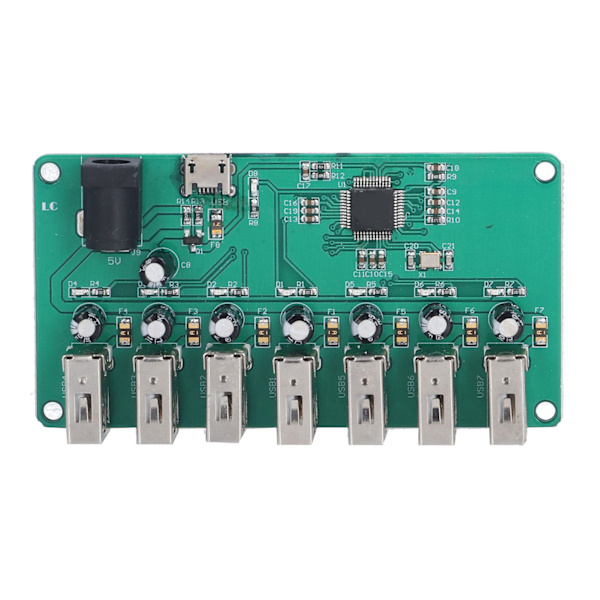 USB2.0 Hub-modul 1 til 7 Port Drive Free Udvidelseskort til Windows til Linux til Android
