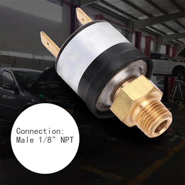 Hane 1/8\" NPT Luftkompressor Trykregulator 120-150psi Metal Kontrolbryder MAPS120150T18