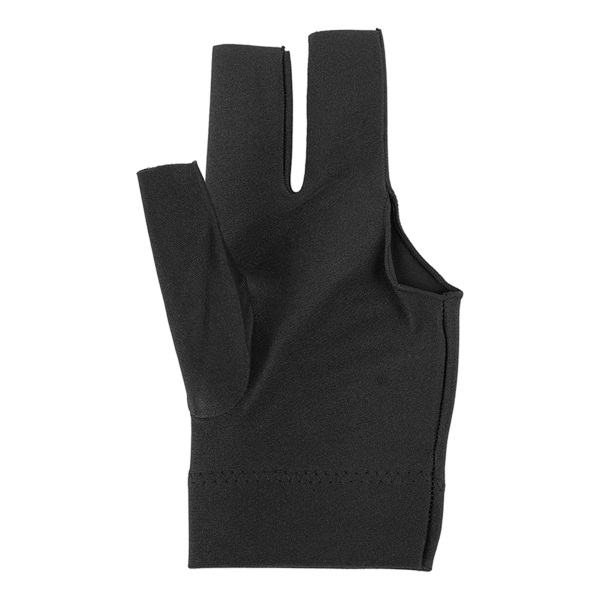 Billardhansker 3 Finger Cue-hansker Skytespill Snooker Cue Sport Hanske For Venstre Høyre Hånd Svart