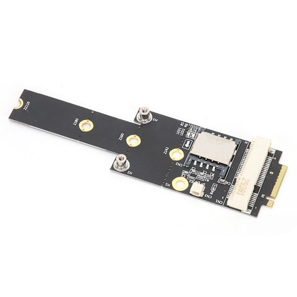 Adapterkort Mini PCIE till NGFF(M.2) Key M Nätverkskonverterare för Win10/8/7/2000/Linux