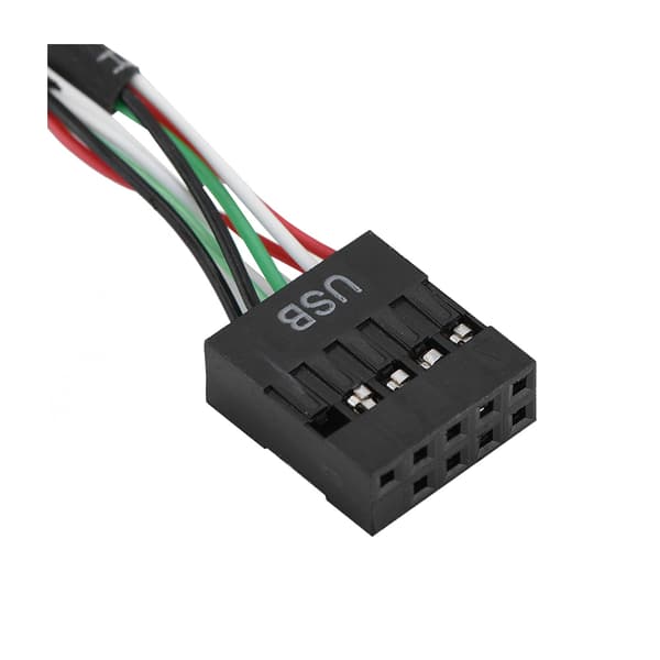 USB-hubb i metall på frontpanelen med 2 USB3.0 och 4 USB2.0-gränssnitt